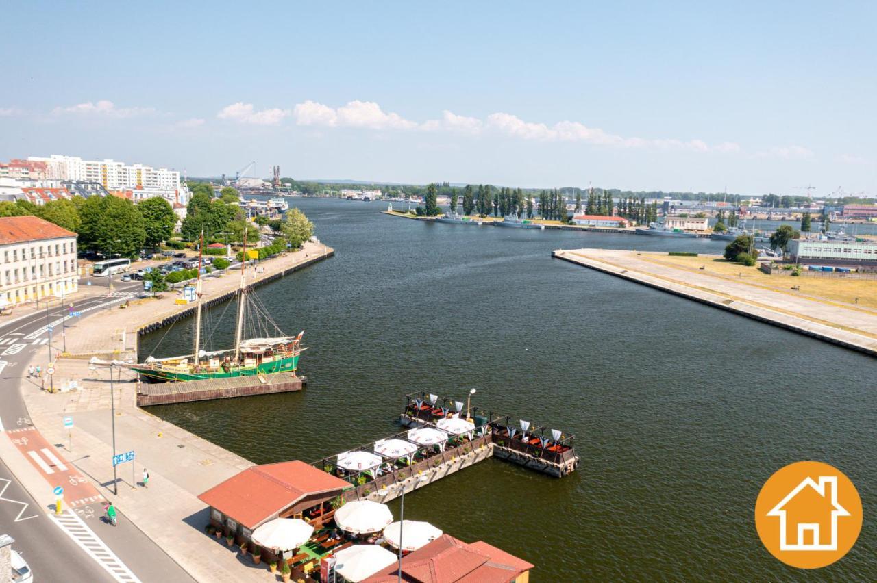 Apartament Z Widokiem Na Port - Visitopl Swinoujscie Ngoại thất bức ảnh